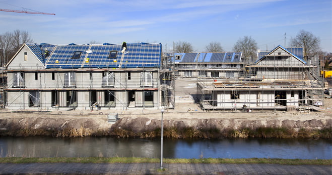 Dalende lijn in verkoop nieuwbouwwoningen