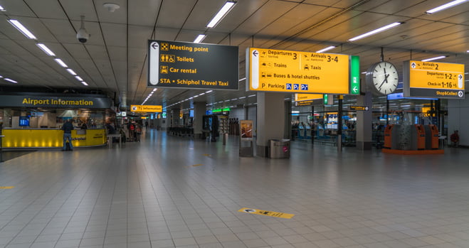 Slimme camera’s voor meer veiligheid en snellere doorstroming op Schiphol