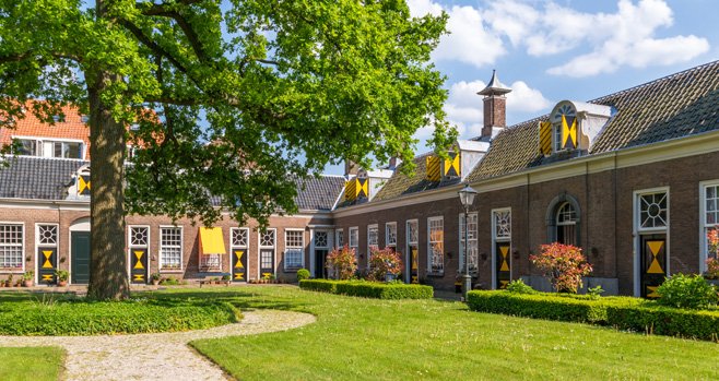 Wonen in een hofje wordt misschien wel de toekomst