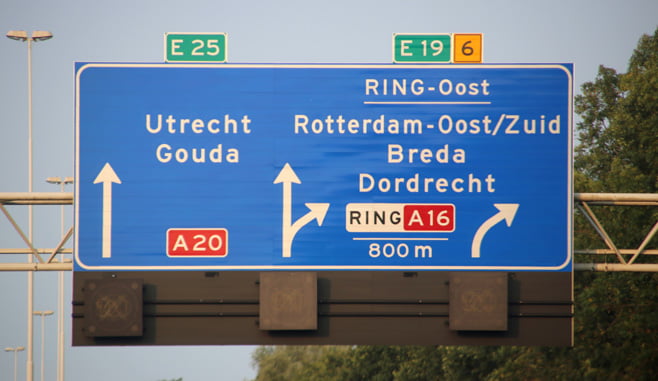 Nieuw plan voor overkapping A20 bij Rotterdam