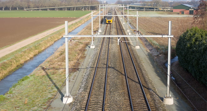 Bouwen langs het spoor moet huizentekort in Brabant deels oplossen