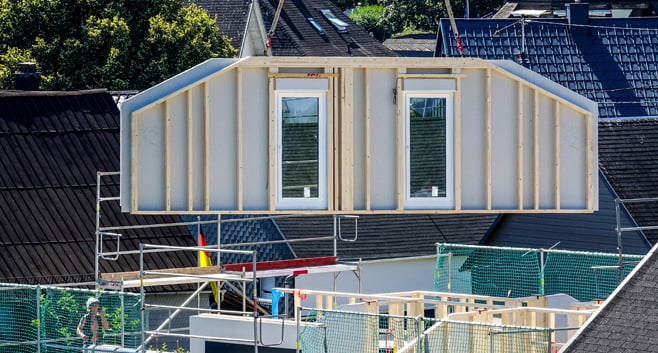 Prefab gevelstystemen maken snel en efficiënt bouwen mogelijk