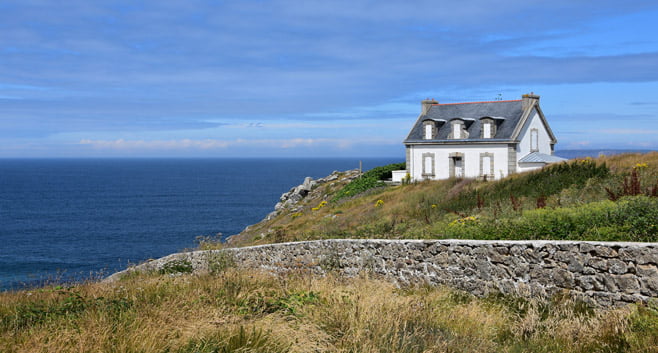 Risico’s van huizen aan de Bretonse kust worden onderschat