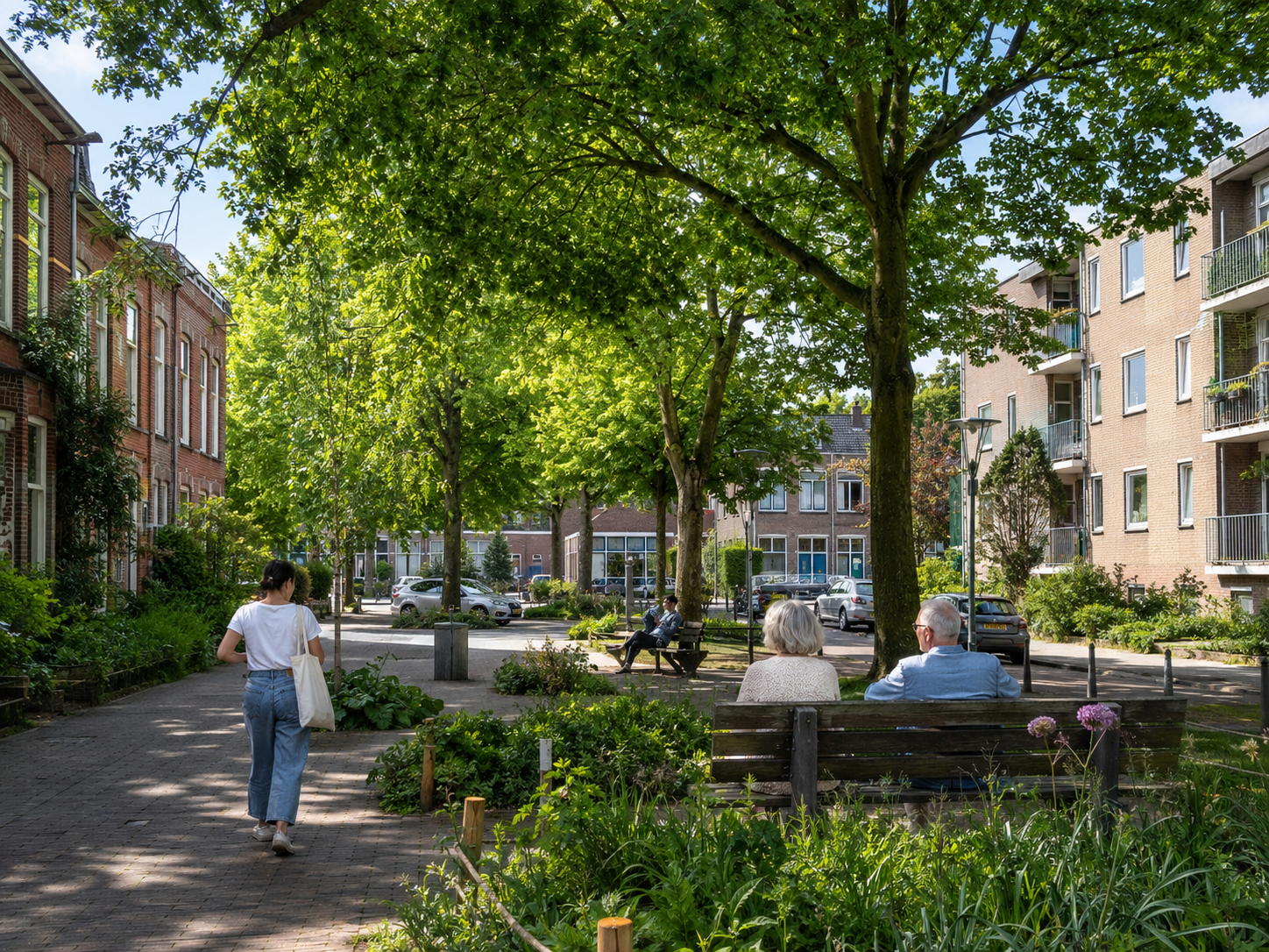 Groene wijken tegen hittestress