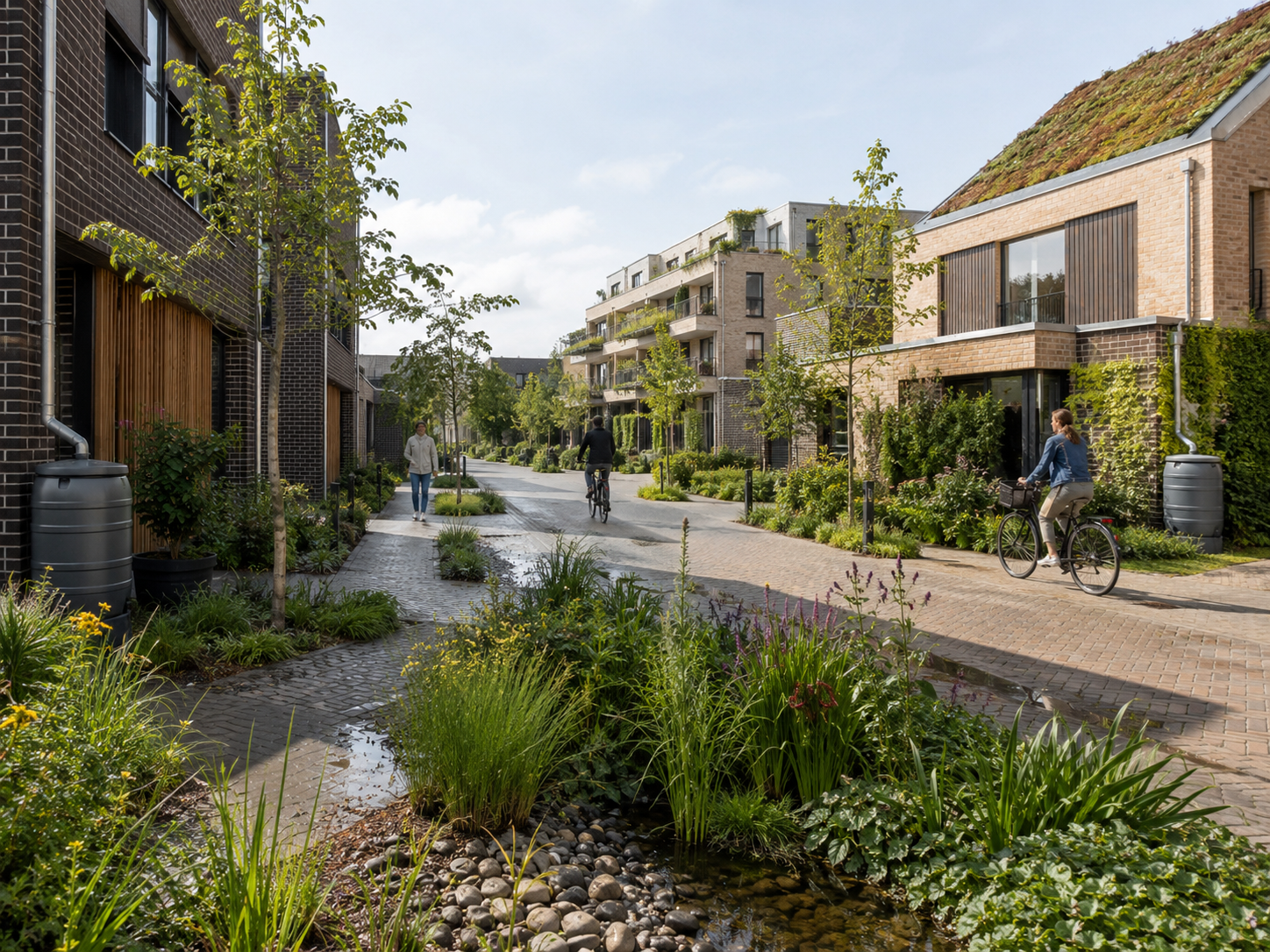 Waterzuinige wijken en woningbouw